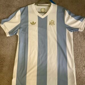 Argentina Jersey 50th Anniversary Size L (Slim Fit) 100% Authentic